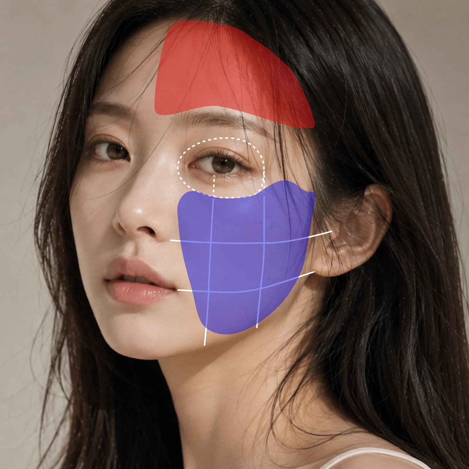 EMFACE施术范围