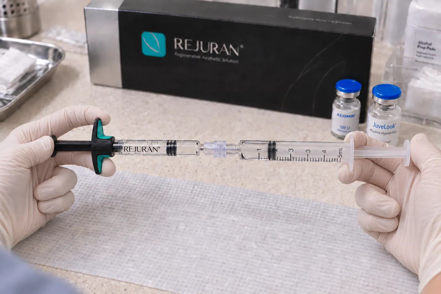 同时进行丽珠兰、 水光注射和皮肤肉毒 Skin Botox,而且完全无痛?